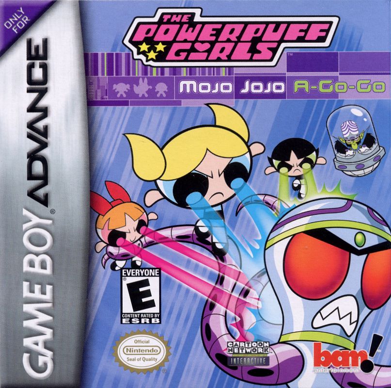 Powerpuff Girls Mojo Jojo-A-Gogo box art for GameBoy Advance